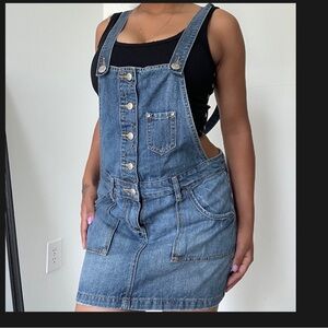 Old navy Ultra Low Waist skirt overall’s
